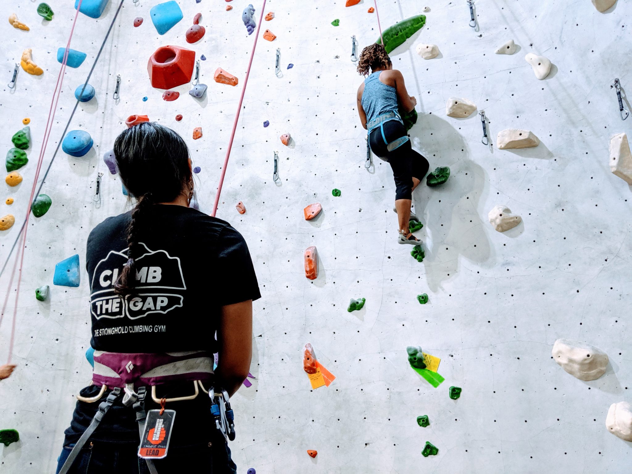 Jaylene at Climb the Gap